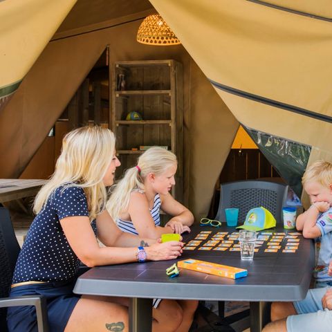 SafariZelt 6 Personen - Glamping-Zelt Larzac