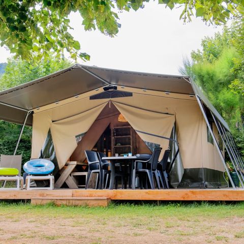 SafariZelt 6 Personen - Glamping-Zelt Larzac