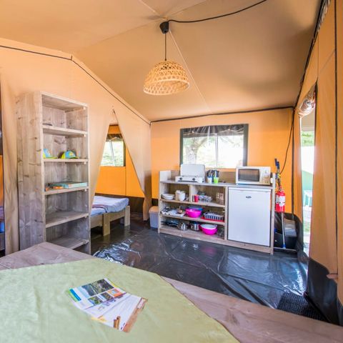 SafariZelt 6 Personen - Glamping-Zelt Larzac