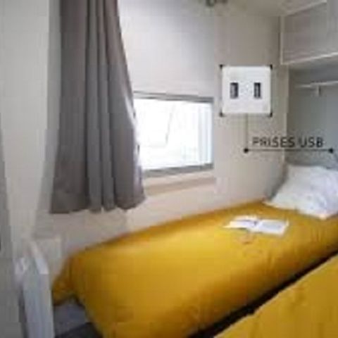 Stacaravan 8 personen - Familie - 2 Mobiles Home 2 slaapkamers