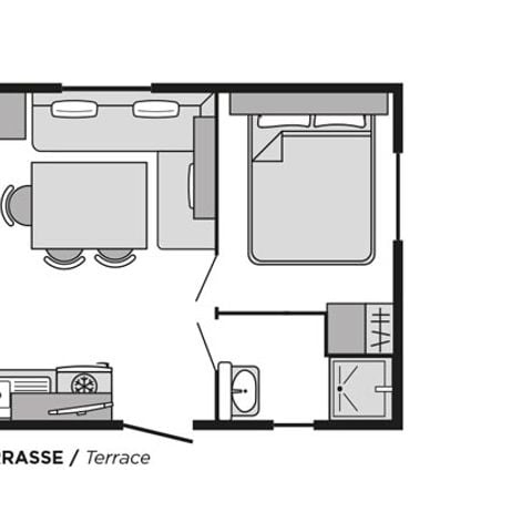 CASA MOBILE 6 persone - Titania CLASSIC Aria condizionata