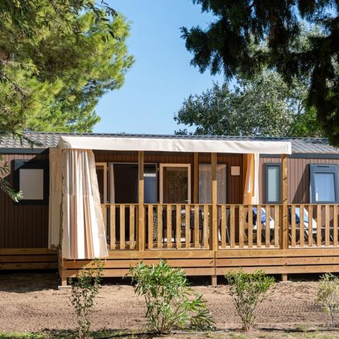 Stacaravan 6 personen - 6p - Cottage Toscane PREMIUM