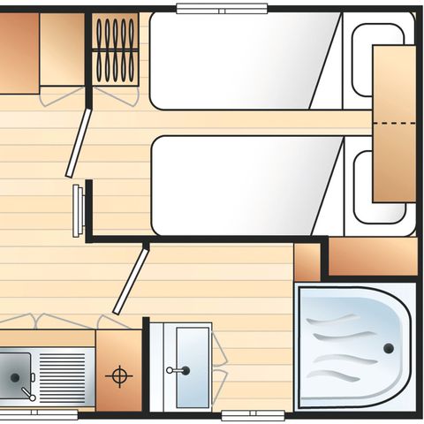 MOBILHOME 4 personas - Residencial