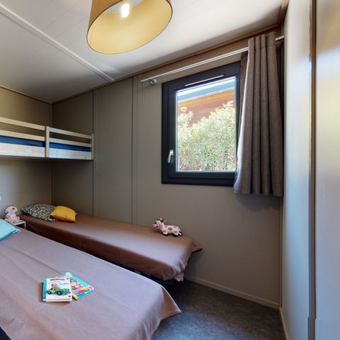 CASA MOBILE 5 persone - Luberon - 35m² - 2 camere da letto + jacuzzi (4 adulti & 1 bambino di max 12 anni)