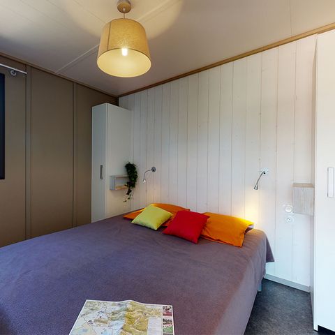 MOBILHOME 5 personas - Luberon - 35m² - 2 habitaciones + jacuzzi (4 adultos & 1 niño max 12 años)