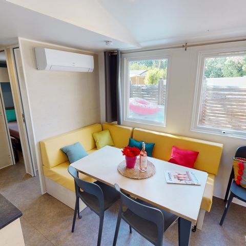 MOBILHOME 6 personnes - Vaucluse - 28m² - 3 chambres + Jacuzzi