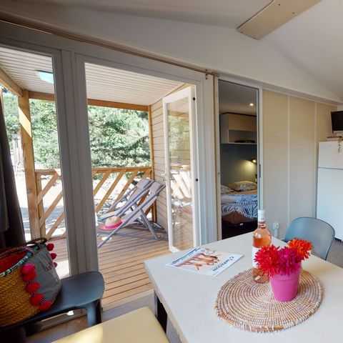 MOBILE HOME 6 people - Vaucluse - 28m² - 3 bedrooms + Jacuzzi