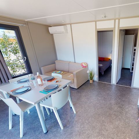 CHALET 4 personas - Luberon - 35m2 - 2 habitaciones + Jacuzzi