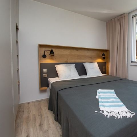 Stacaravan 6 personen - Cigale - 35m² - 3 kamers (5 volwassenen & 1 kind max 12 jaar)