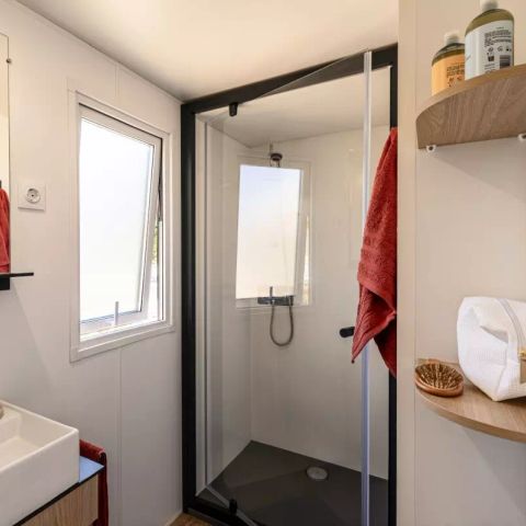 MOBILHEIM 4 Personen - Komfort 3 Zimmer 4 Personen Klimatisiert + TV