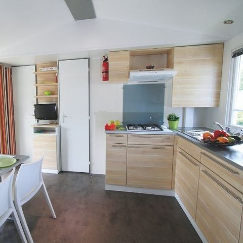 MOBILHOME 6 personnes - Loisirs 6 personnes 3 chambres 30m²