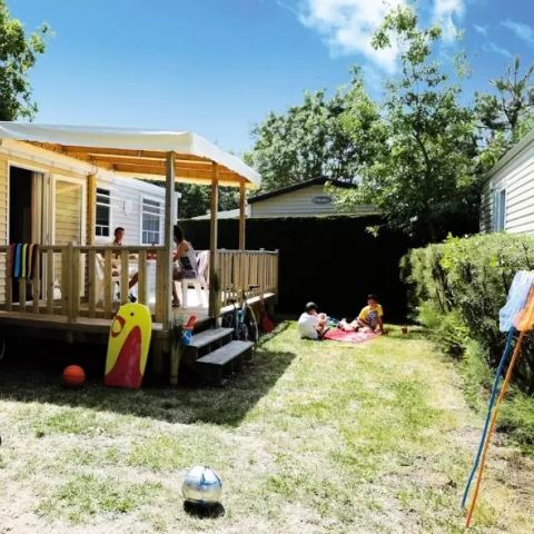 Stacaravan 6 personen - Vrije tijd 4 kamers 6 personen + TV