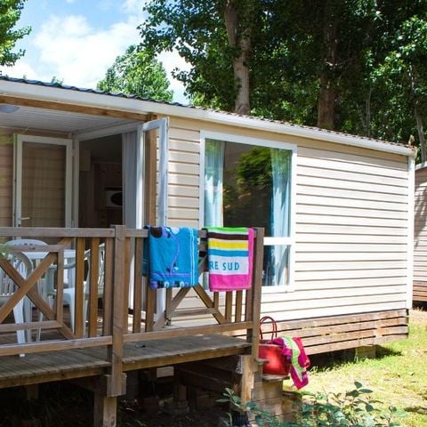 Stacaravan 8 personen - Vrije tijd 3 slaapkamers 30m²