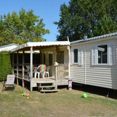 Stacaravan 8 personen - 3-slaapkamer 35m² vrije tijd