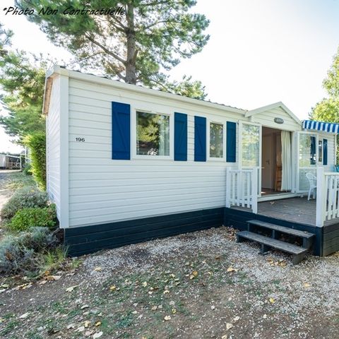 MOBILHEIM 6 Personen - FORET - 3 Schlafzimmer mit TV