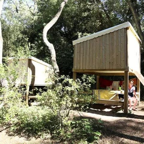 AUßERGEWÖHNLICHE UNTERKUNFT 2 Personen - Ecolodge Campétoile 1 Zimmer 2 Personen Ohne Sanitäranlagen