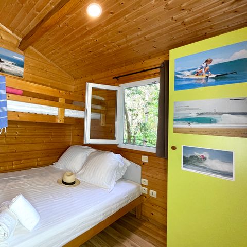 CHALET 5 personnes - Chalet Anglet 4/5p - 2 Chambres - TV - Climatisation