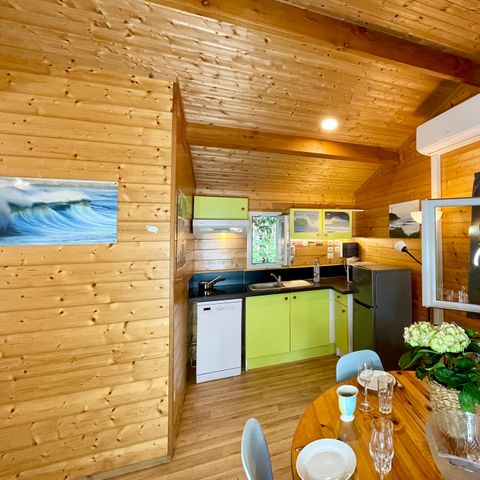 CHALET 5 people - Chalet Anglet 4/5p - 2 Bedrooms - TV - Air conditioning