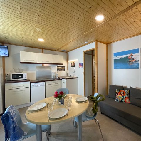 CHALET 5 personnes - Chalet Bondi Beach 4/5p - 2 Chambres - TV - Climatisation