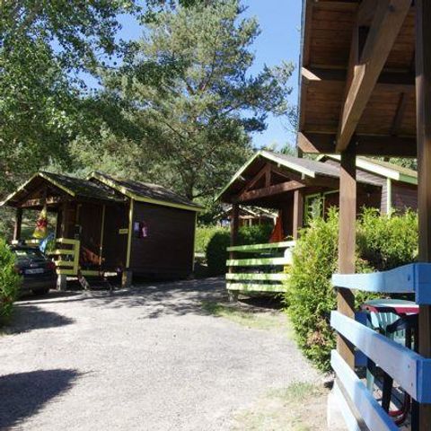 CHALET 2 people - STANDARD GREEN CAVANON without sanitary facilities