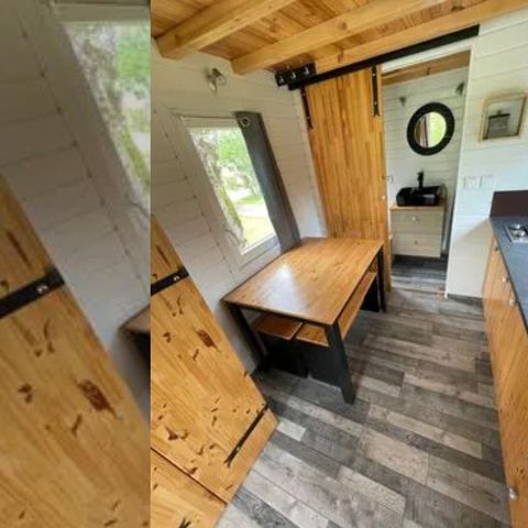 AUßERGEWÖHNLICHE UNTERKUNFT 2 Personen - Öko-Hütte TINY HOUSE