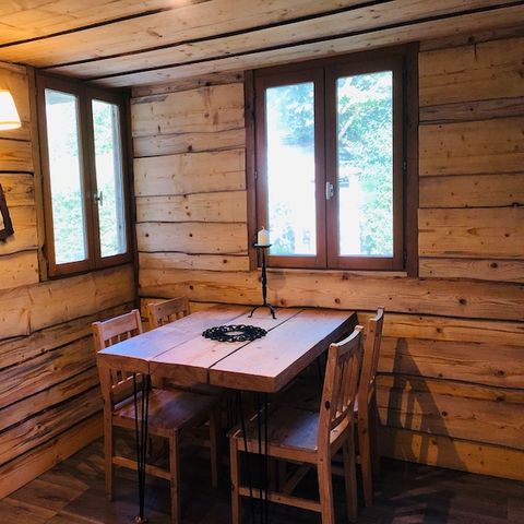 MOBILHOME 4 personnes - Cottage OGHAM - 25m2- La cabane insolite des Scribes