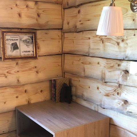 MOBILHOME 4 personnes - Cottage OGHAM - 25m2- La cabane insolite des Scribes