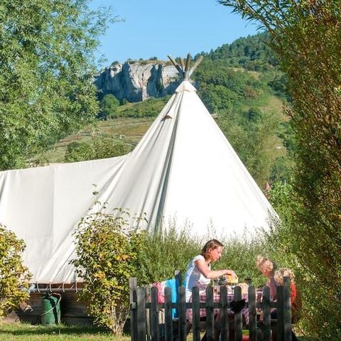 BUNGALOW TOILÉ 4 personnes - LODGE TRAPPEUR sans sanitaires