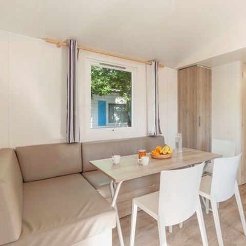 MOBILHOME 6 personnes - Comfort | 3 Ch. | 6 Pers. | Terrasse surélevée | Clim.