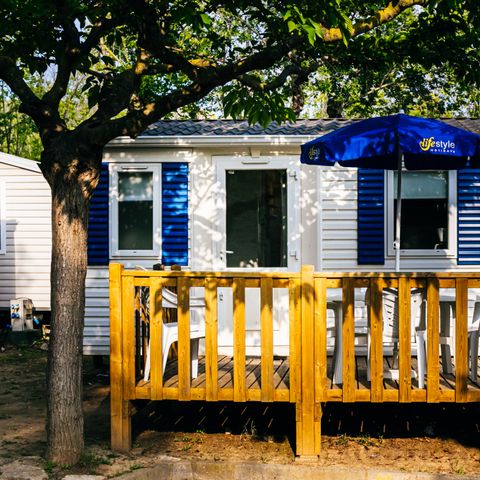 Stacaravan 4 personen - 2 slaapkamers - 4 slaapplaatsen Clim