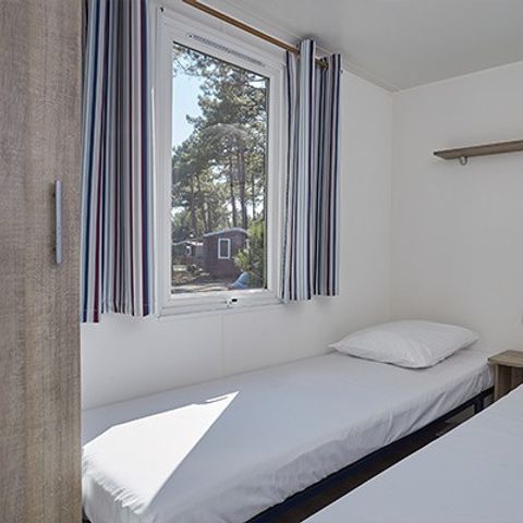 Stacaravan 6 personen - Stacaravan | Comfort XL | 2 slaapkamers | 4/6 pers. | Verhoogd terras | Airconditioning | TV