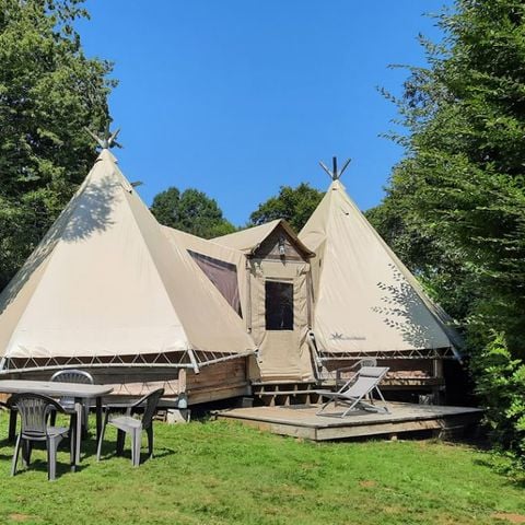 UNIEKE ACCOMMODATIE 6 personen - INGEBOUWD zonder sanitair