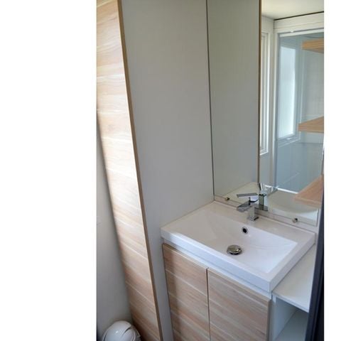 MOBILHOME 8 personnes - XXL, 3 chambres, 2 sdb, 2 wc