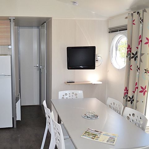 MOBILHOME 8 personnes - XXL, 3 chambres, 2 sdb, 2 wc