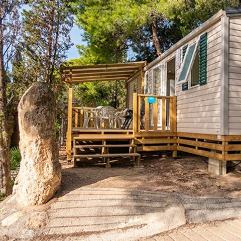 STACARAVAN 6 personen - Mobile-home | Comfort XL | 3 slaapkamers | 6 pers. | Verhoogd terras | Airconditioning