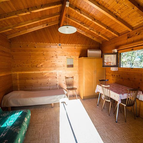 CHALET 3 personas - (SIN INSTALACIONES SANITARIAS)