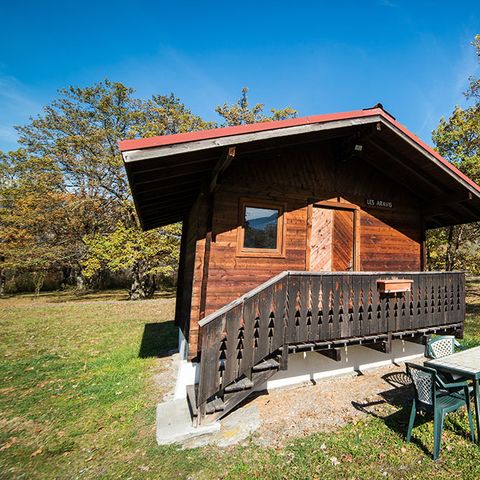 CHALET 3 people - (WITHOUT SANITARY FACILITIES)