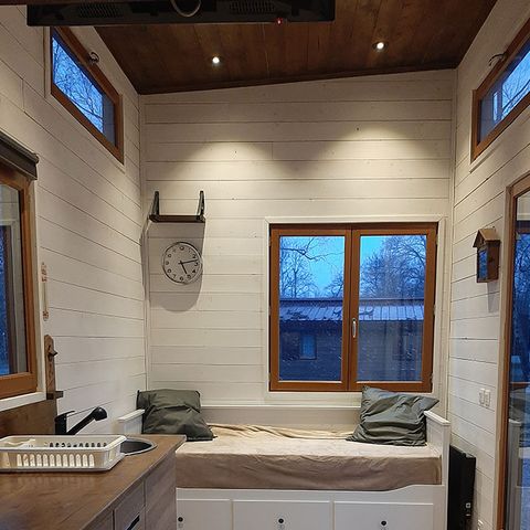 CHALET 4 people - Tiny House - mezzanine accessible by ladder