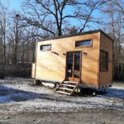 CHALET 4 Personen - Tiny House - Mezzanin über Müllerleiter erreichbar