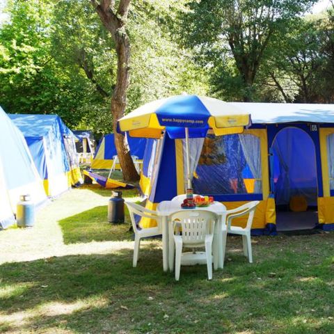 TENDA DA CAMPEGGIO 6 persone - Tenda Happy Maxi