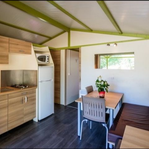 Chalet 6 personen - Chalet | Classic XL | 3 slaapkamers | 6 pers. | Verhoogd terras | Airconditioning