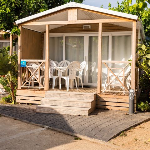 MOBILHOME 6 personnes - Mobil-home | Comfort | 3 Ch. | 6 Pers. | Petite Terrasse | Clim.