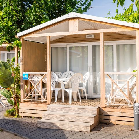 MOBILHOME 4 personnes - Mobil-home | Comfort XL | 2 Ch. | 4 Pers. | Terrasse Couverte | Clim.