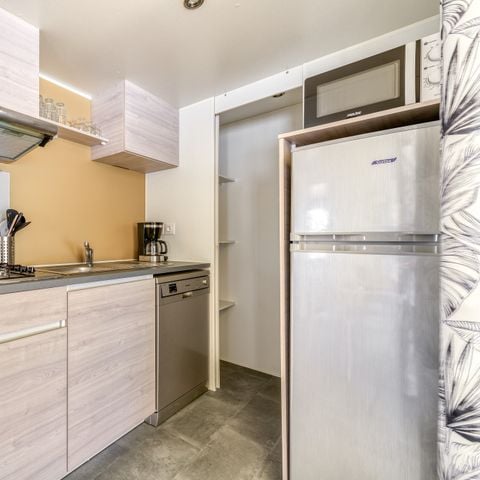 CASA MOBILE 6 persone - Premium | 2 Camere da letto | 4/6 Persone | Terrazza rialzata | Aria condizionata