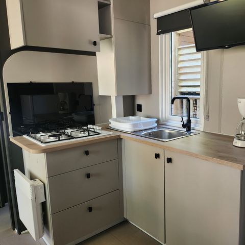 MOBILHEIM 5 Personen - Mobilheim Confort CLIM 28m² klimatisiert