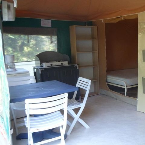 Bungalowtent 4 personen - Zonder sanitair