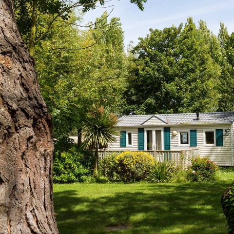 Stacaravan 2 personen - Standaard stacaravan 20m² (1 slaapkamer) + geïntegreerd terras