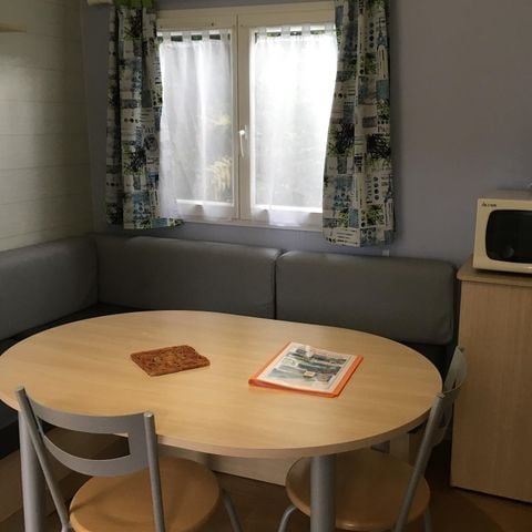 Stacaravan 5 personen - OCEAAN 27 m² 4 volwassenen + 1 kind