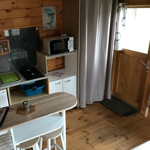 CHALET 2 people - 12 m2 without sanitary facilities without water (Pets not recommended)