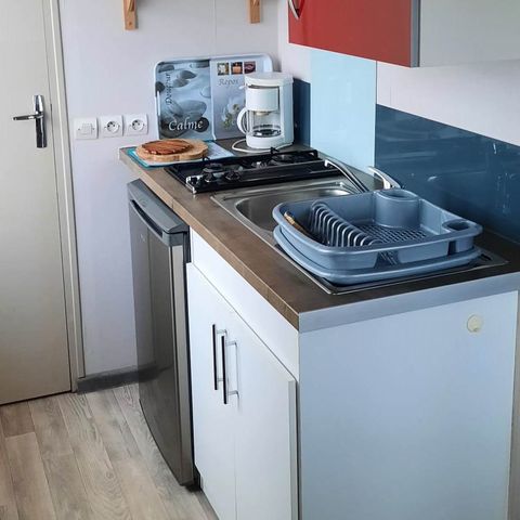 CHALET 2 Personen - 16m² - 1 Schlafzimmer (ohne Dusche)